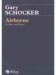 Gary Schocker: Airborne (noty na příčnou flétnu, klavír)