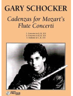 Gary Schocker: Cadenzas for Mozart's Flute Concerti (noty na příčnou flétnu) Gary Schocker: Cadenzas for Mozart's Flute Concerti (noty na příčnou flétnu)