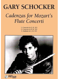 Gary Schocker: Cadenzas for Mozart's Flute Concerti (noty na příčnou flétnu)