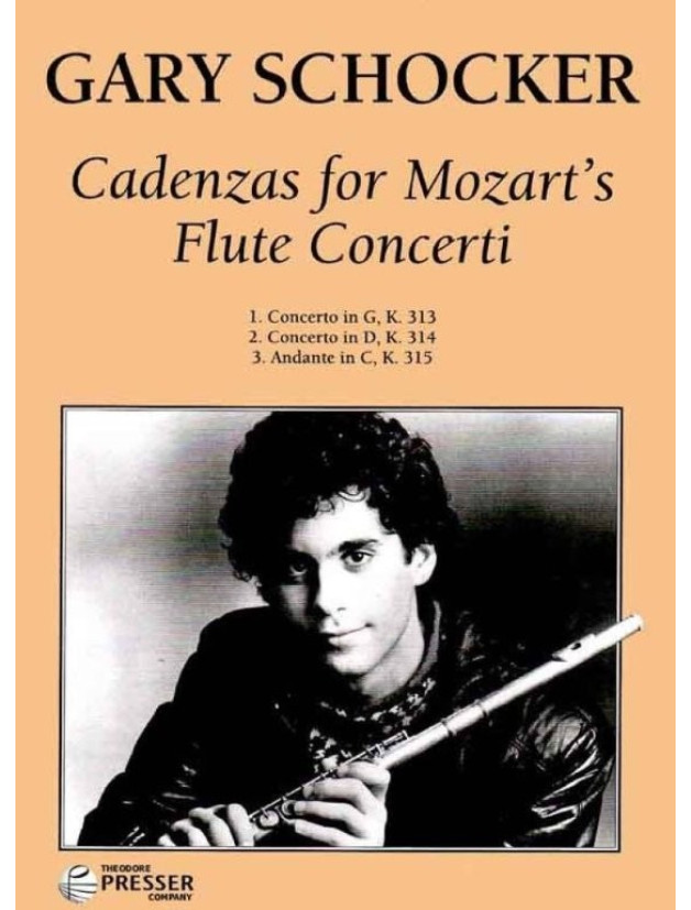 Gary Schocker: Cadenzas for Mozart's Flute Concerti (noty na příčnou flétnu)