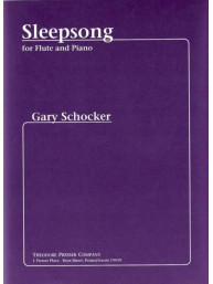 Gary Schocker: Sleepsong (noty na příčnou flétnu, klavír)