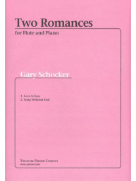 Gary Schocker: Two Romances (noty na příčnou flétnu, klavír)
