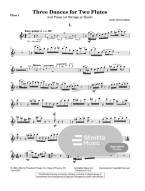Gary Schocker: Three Dances for Two Flutes (noty pro 2 příčné flétny, klavír) Gary Schocker: Three Dances for Two Flutes (noty pro 2 příčné flétny, klavír)