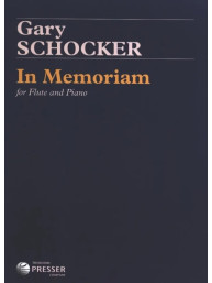 Gary Schocker: In Memoriam (noty na příčnou flétnu, klavír)