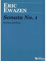 Eric Ewazen: Sonata No. 1 (noty na příčnou flétnu, klavír)