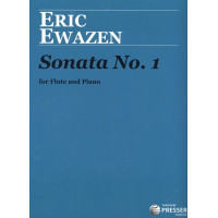 Eric Ewazen: Sonata No. 1 (noty na příčnou flétnu, klavír)