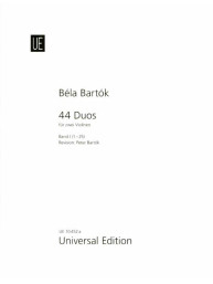 Béla Bartók: 44 Duets For 2 Violins 1 (noty na housle)