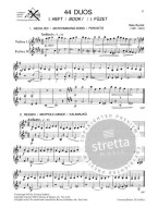 Béla Bartók: 44 Duets For 2 Violins 1 (noty na housle)