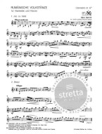 Béla Bartók: Romanian Folk Dances (noty pro klarinet, klavír)