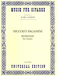Niccolo Paganini: Romanze (noty na kytaru)