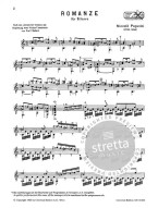 Niccolo Paganini: Romanze (noty na kytaru)