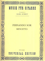 Fernando Sor: Menuetto (noty na kytaru)