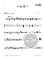 Fernando Sor: Menuetto (noty na kytaru)