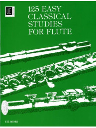 125 Easy Classical Studies for Flute (noty na příčnou flétnu)