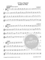 125 Easy Classical Studies for Flute (noty na příčnou flétnu)