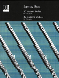 James Rae: 40 Modern Studies For Solo Flute (noty na příčnou flétnu)