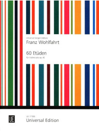Franz Wohlfahrt: 60 Etüden op. 45 (noty na housle)