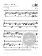 Johann Sebastian Bach: Sonata G Minor BWV 1020 (noty na saxofon, klavír)