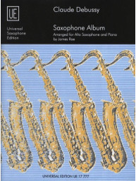 Claude Debussy: Saxophone Album (noty na altsaxofon, klavír)