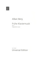Alban Berg: Fruhe Klaviermusik 1 (noty na klavír)