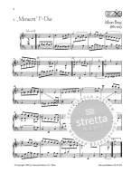 Alban Berg: Fruhe Klaviermusik 1 (noty na klavír)