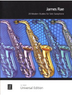 James Rae: 20 Modern Studies For Solo Saxophone (noty na saxofon)