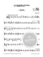 James Rae: 20 Modern Studies For Solo Saxophone (noty na saxofon)