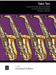 James Rae: Take Ten (noty na altsaxofon, klavír)