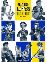 Paul Harvey: Easy Jazzy Clarinet (noty na klarinet, klavír)