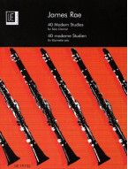 James Rae: 40 Modern Studies For Solo Clarinet (noty na klarinet)