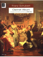 Franz Schubert: Clarinet Album (noty na klarinet, klavír)