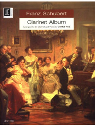 Franz Schubert: Clarinet Album (noty na klarinet, klavír)