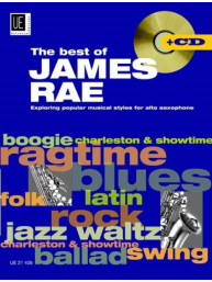 The Best of James Rae (noty na altsaxofon, klavír)(+audio)