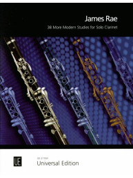 James Rae: 38 More Modern Studies (noty na klarinet)