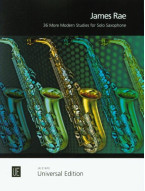 James Rae: 36 More Modern Studie (noty na saxofon)
