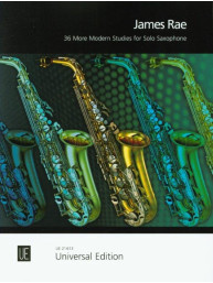 James Rae: 36 More Modern Studie (noty na saxofon)