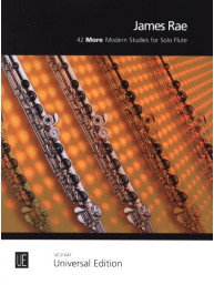 James Rae: 42 More Modern Studies (noty na příčnou flétnu)
