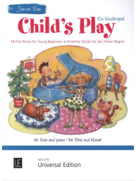 James Rae: Child's Play (noty na příčnou flétnu, klavír)