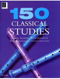 150 Classical Studies (noty na zobcovou flétnu)