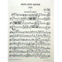 Théodore Gouvy: Petite Suite Gauloise Opus 90 (noty, party, dechové nástroje)