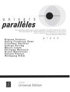 Univers paralléles (noty na klavír)