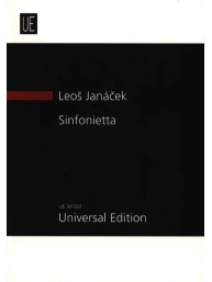 Leoš Janáček: Sinfonietta (noty, studijní partitura)