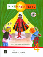 Barbara Gisler-Haase: Mini Magic Flute 4 (noty na příčnou flétnu)(+audio)