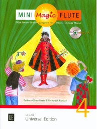 Barbara Gisler-Haase: Mini Magic Flute 4 (noty na příčnou flétnu)(+audio)