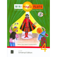 Barbara Gisler-Haase: Mini Magic Flute 4 (noty na příčnou flétnu)(+audio)