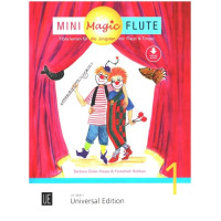 Barbara Gisler-Haase: Mini Magic Flute 1 (noty na příčnou flétnu)(+audio)