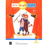 Barbara Gisler-Haase: Mini Magic Flute 2 (noty na příčnou flétnu)(+audio)