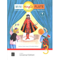 Barbara Gisler-Haase: Mini Magic Flute 3 (noty na příčnou flétnu)(+audio)