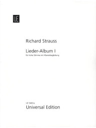 Richard Strauss: Song Album 1 - High Voice (noty na klavír, zpěv)
