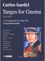 Carlos Gradel: Tangos for Cinema 1931-1935 (noty na kytaru)